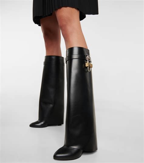 givenchy cuffed boots|Givenchy shark boots price.